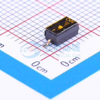拨码开关 DSHP01TSGET SMD,2.9x5.4mm 原装正品 电子元器件配单