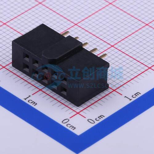 排母 MTF185-205SY3-S01 插件,P=2.54mm 2x5P 电子元器件配单