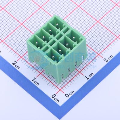 插拔式接线端子 KF2EDGKVH-3.5-2*4P 插件,P=3.5mm 板端/插座-闭
