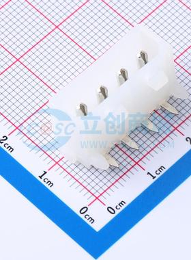 线对板针座 641737-1 弯插,P=5.08mm 弯插 原装 电子元器件配单