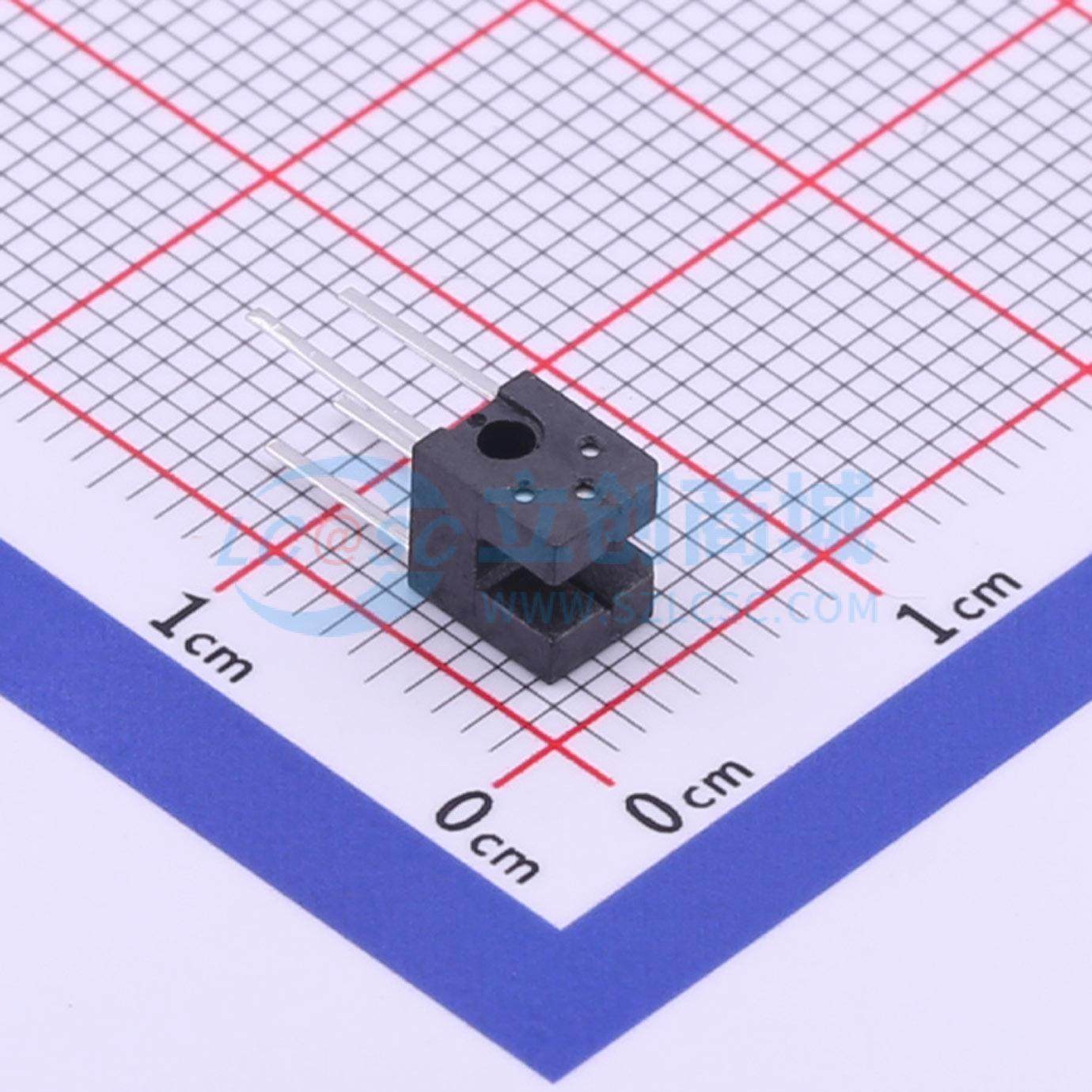 槽型光电开关(光电晶体管输出) RPI-246 DIP-4 电子元器件配单