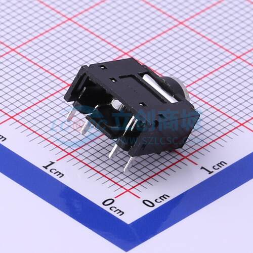 3.5mm耳机座 PJ-307N5 插件 500mA 30V 原装正品 电子元器件配单