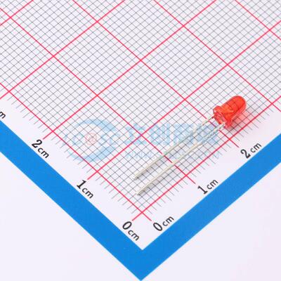 50只 发光二极管/LED DY-202URT/SN-A3(EL) D=3mm 原装 电子元器