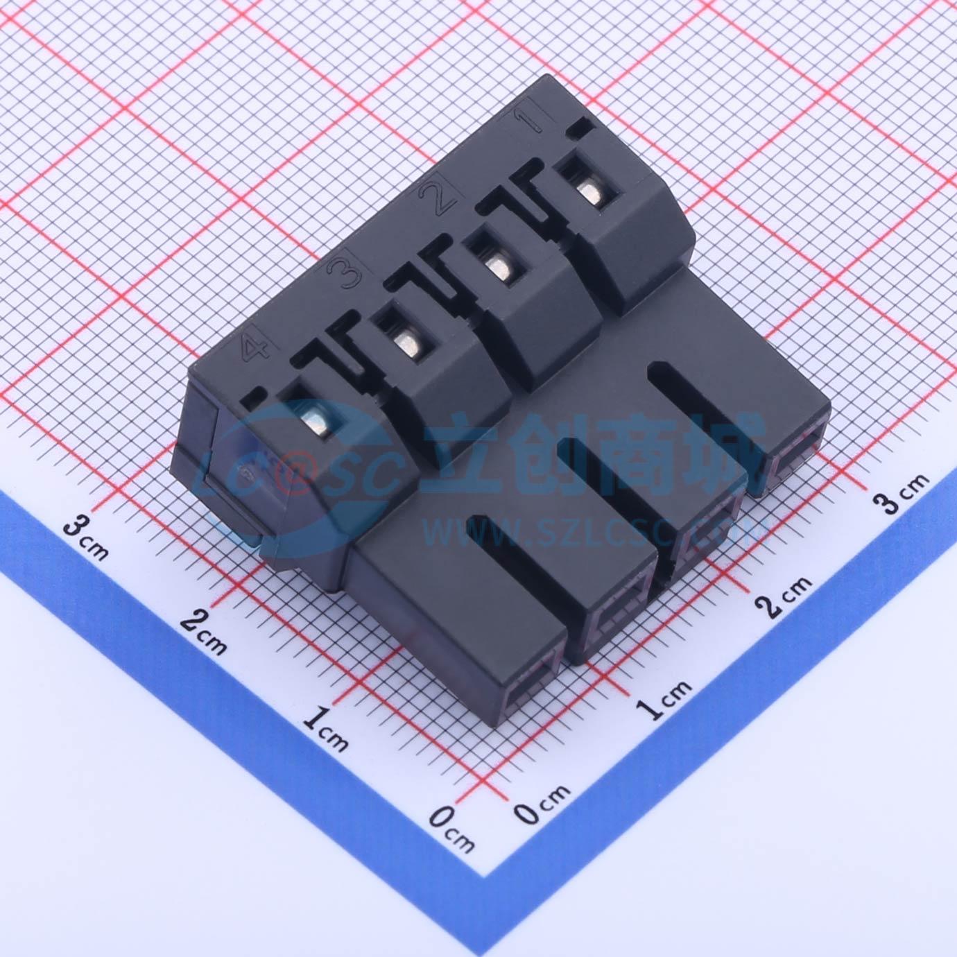 插拔式接线端子 JL9EDGK-75004B01 插件,P=7.5mm 1x4P 电子元器件