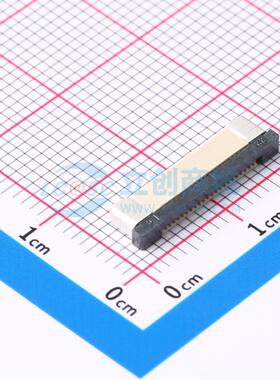 FFC/FPC连接器 FPC-0.5AX-22PWCR-H20 SMD,P=0.5mm,卧贴 抽屉式 2