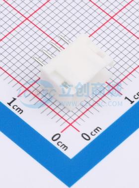 线对板针座 292133-4 插件,P=2mm 原装正品 电子元器件配单