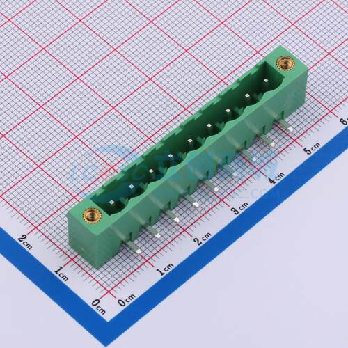 插拔式接线端子 MX2EDGRM-5.08-09P-GN01-Cu-A 插件,P=5.08mm 1x9