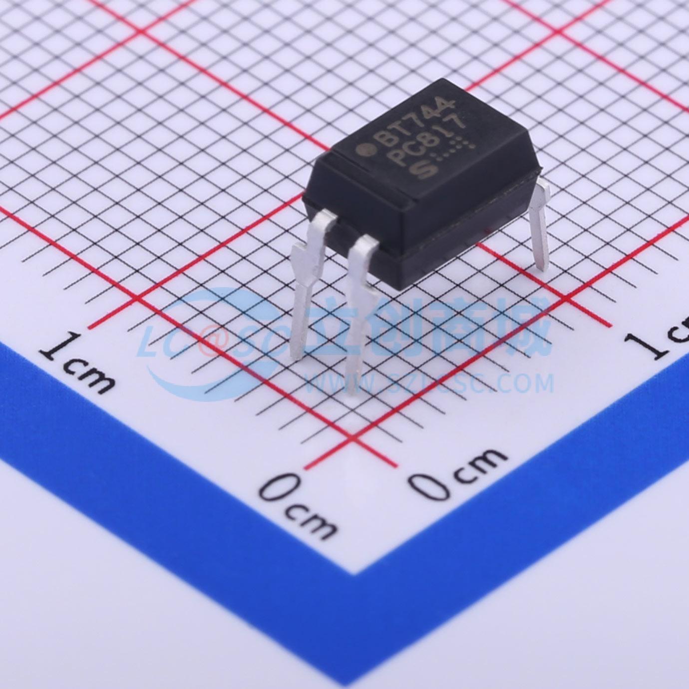 晶体管输出光耦 PC817X2NSZ2B DIP-4 原装正品 电子元器件配单