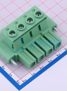 插拔式接线端子 KF2EDGSKM-10.16-4P 插件,P=10.16mm 电子元器件