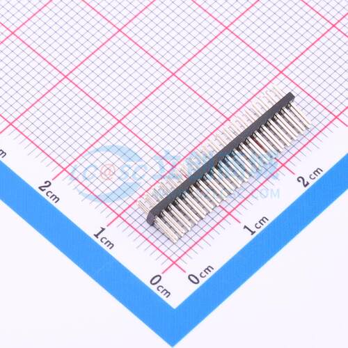 排针 HB-PH1-127220PB2GOP 插件,P=1.27mm 2x20P 方针 电子元器件