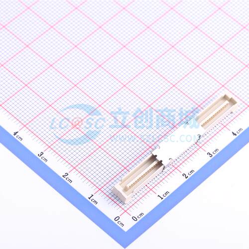 板对板与背板连接器 61083-101402LF SMD,P=0.8mm 立贴 原装正品