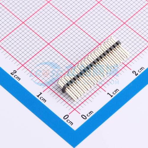 排针 PZ127-2-17-Z 插件,P=1.27mm 2x17P 方针 电子元器件配单