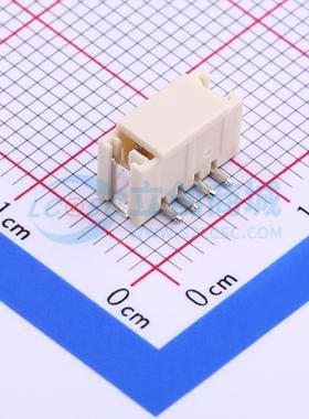 线对板针座 HX15001-4AB SMD,P=1.5mm 1x4P 立贴 电子元器件配单