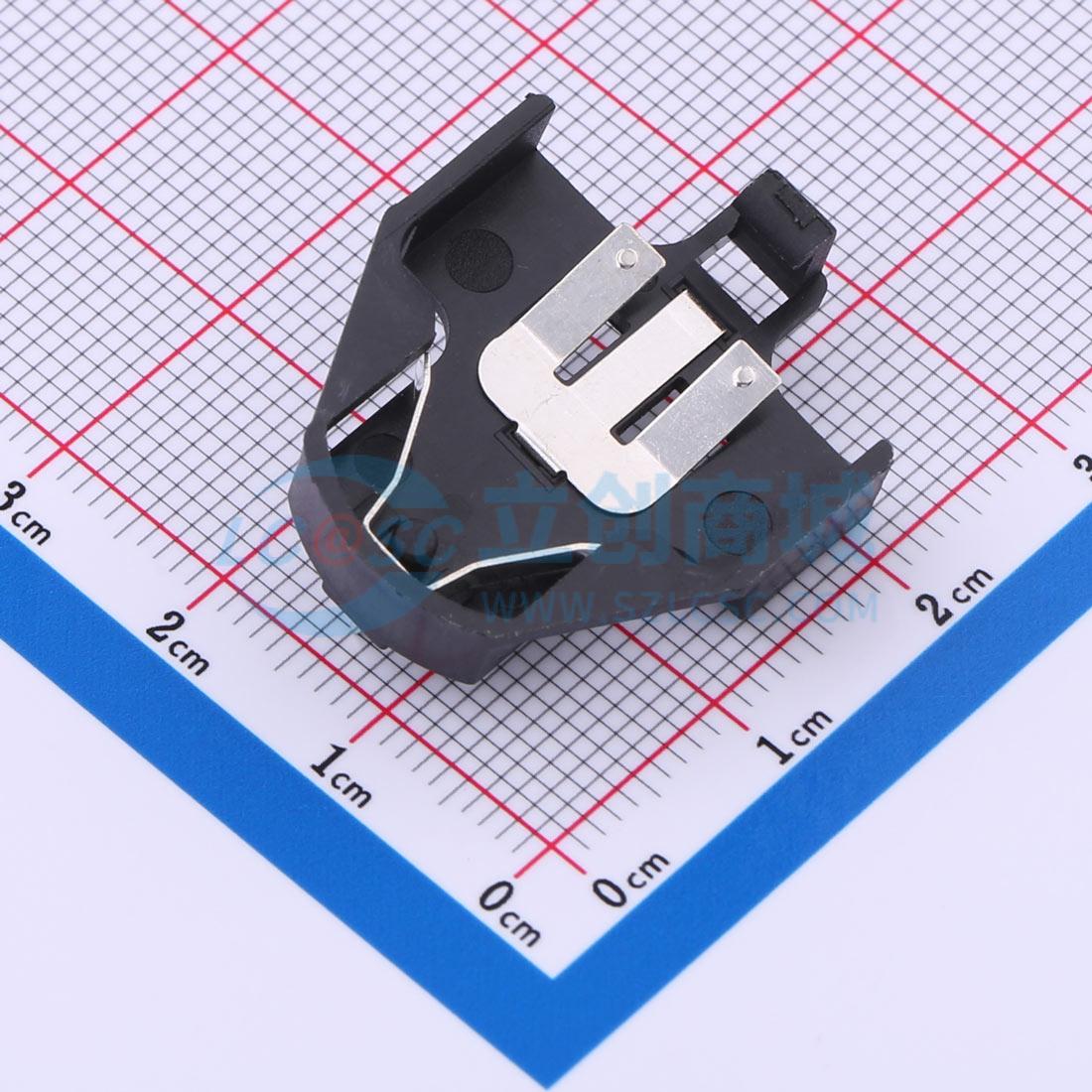 电池底座 BS-08-A1BK023 插件 CR2032 原装正品 电子元器件配单