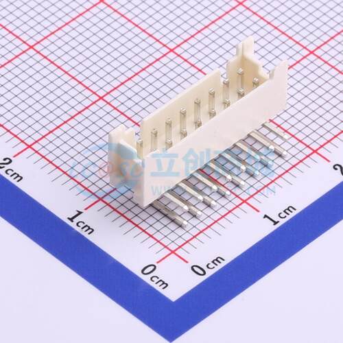 线对板针座 HX20017-16WAP WH 弯插,P=2mm 2x8P 弯插 电子元器件
