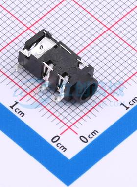 3.5mm耳机座 PJ-327A-Y SMD 500mA 30V 原装正品 电子元器件配单