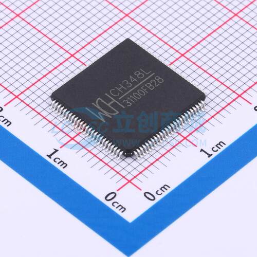 USB转换芯片 CH348L LQFP-100(14x14) 原装正品 电子元器件配单