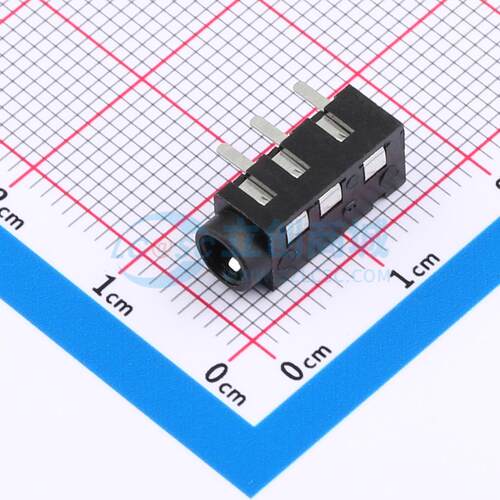3.5mm耳机座 PJ-3200B-4A 插件 500mA 30V 原装 电子元器件配单