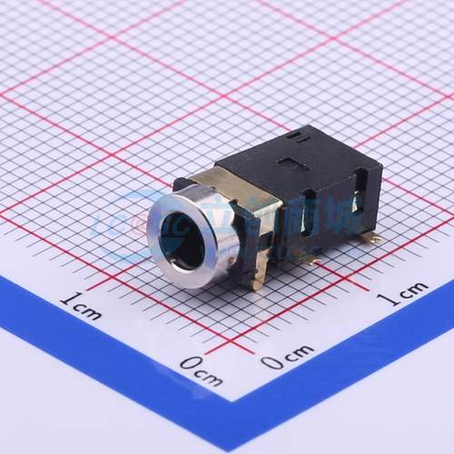 3.5mm耳机座 PJ-342CB-TX-SMT SMD 500mA 30V 电子元器件配单