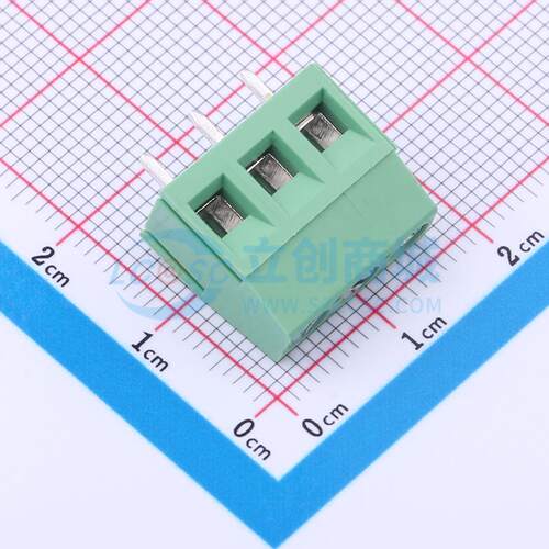 螺钉式接线端子 DG125-5.0-03P-14-00A(H) 插件,P=5mm 1x3P 原装