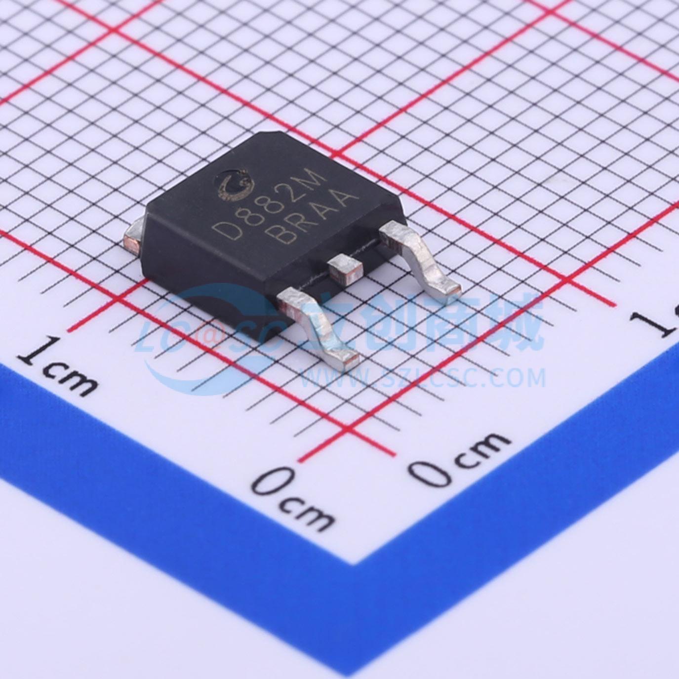 三极管(BJT) D882M(160-320) TO-251(IPAK) 3A 30V CJ/长晶