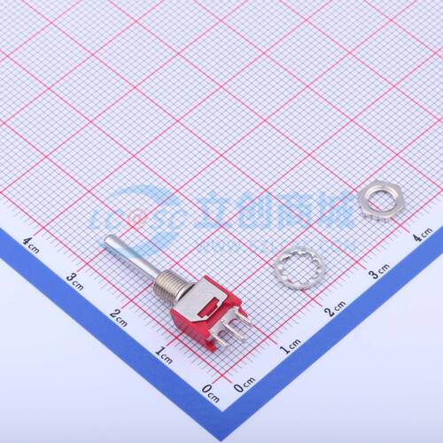钮子开关 2MS3T4B1M1QES-5 插件 8.13mm 5.08mm 26.93mm 原装正品