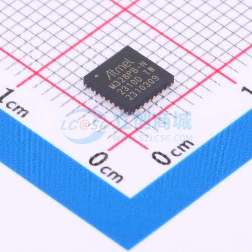 单片机(MCU/MPU/SOC) ATMEGA328PB-MNR VFQFN-32(5x5) 电子元器件