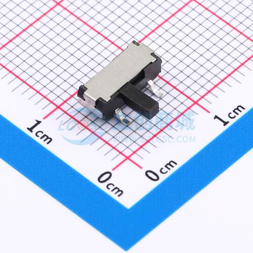 滑动开关 HX MST-22D18G4-WT SMD,9.1x3.5mm 双刀双掷 卧贴 原装