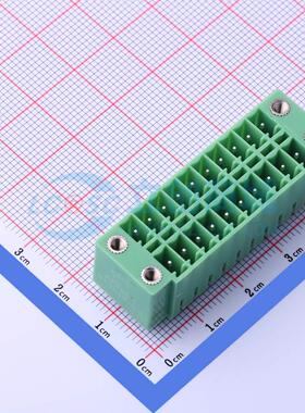 插拔式接线端子 KF2EDGKVM-3.5-2*10P 插件,P=3.5mm 板端/插座-闭