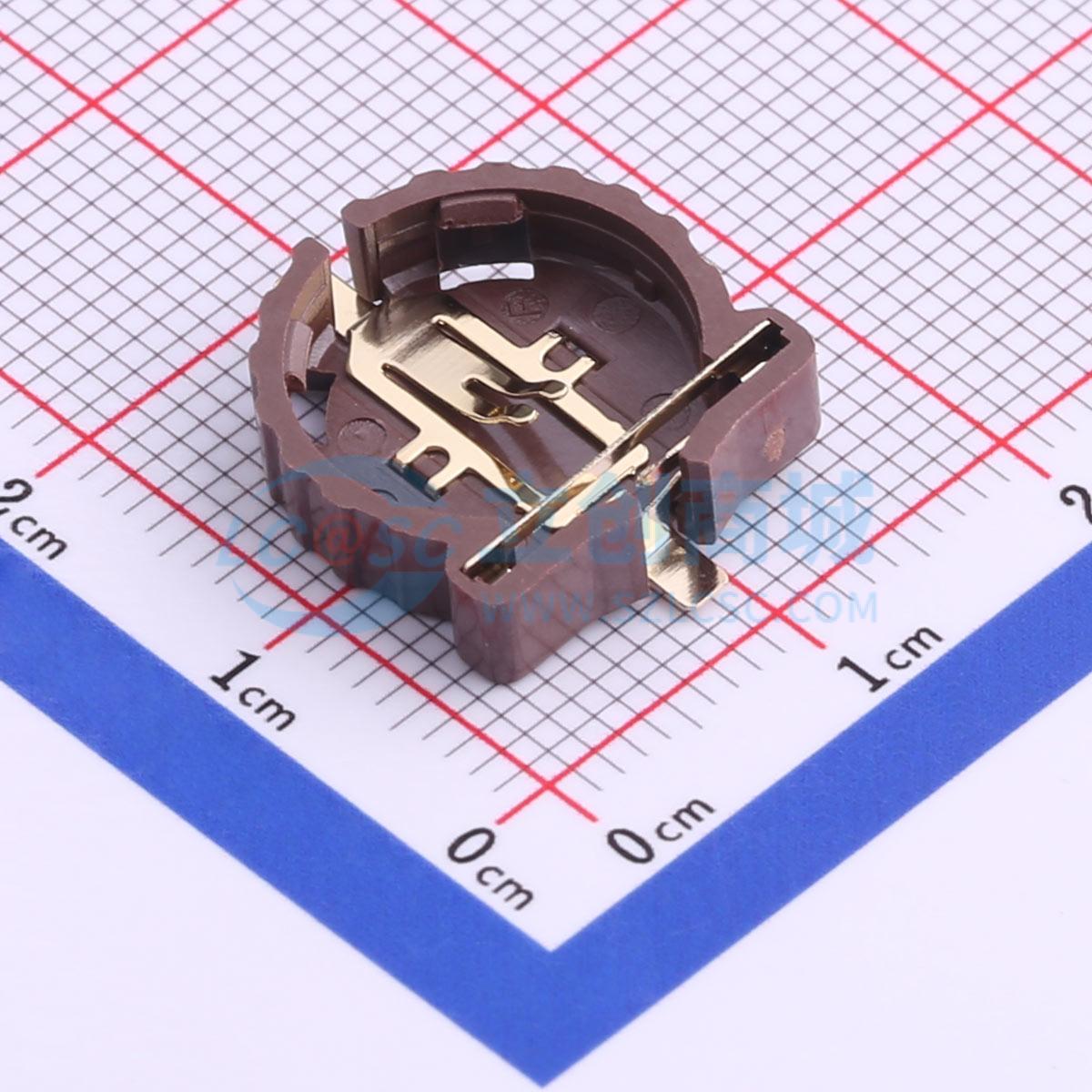 电池底座 BS-12-B3AA009-R SMD CR1220 原装正品 电子元器件配单