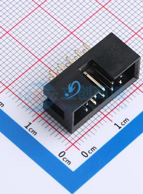 连接器 B190-110A0ASBE7 插件,P=2.54mm 2x5P 简牛座