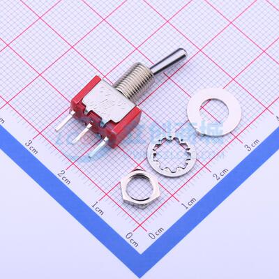 钮子开关 100SP1T1B1M2QEH 插件 12.7mm 6.86mm 28.19mm 原装正品