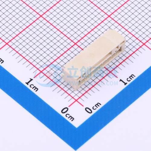 线对板针座 WAFER-GH125W-9A SMD,P=1.25mm,卧贴 1x9P 卧贴 原装