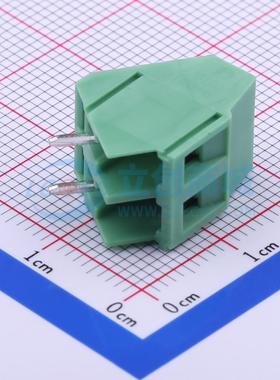 螺钉式接线端子 DB103-5.0-2P-GN-S 插件,P=5mm 1x2P 电子元器件