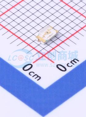 10个 发光二极管/LED LC150QRCT 橙红色 1206 原装正品 电子元器