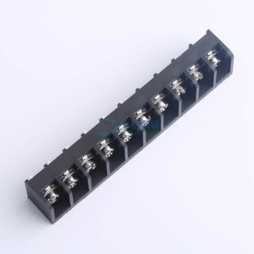 栅栏式接线端子 MXHB9500-9.5-10P-BK01-Cu-S-A 插件,P=9.5mm 三