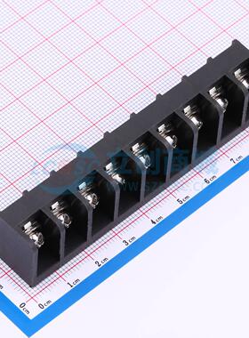 栅栏式接线端子 MXHB9500-9.5-09P-BK01-Cu-S-A 插件,P=9.5mm 三