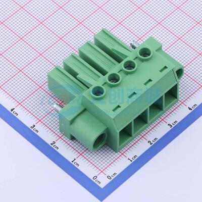 螺钉式接线端子 JL5EDGKHM-76204G01 P=7.62mm 1x4P 电子元器件