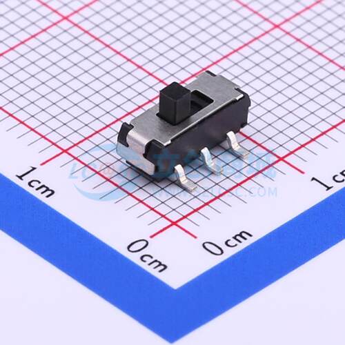 滑动开关 MST22D18G2 SMD,3.6x9.1mm 双刀双掷 9.1mm 3.6mm 原装