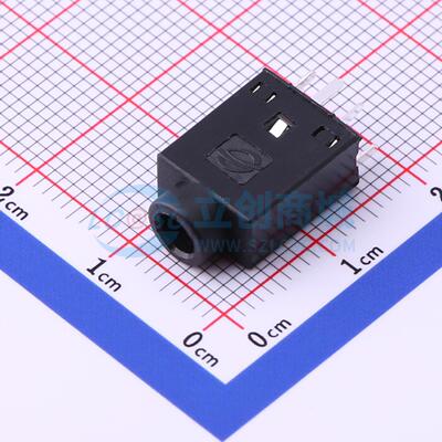 3.5mm耳机座 PJ-359-B 插件 300mA 30V 原装正品 电子元器件配单