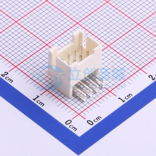 线对板针座 HX20028-8WAD 弯插,P=2mm 2x4P 弯插 电子元器件配单