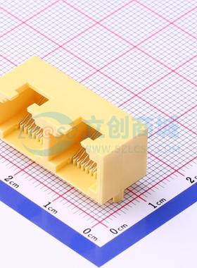 以太网连接器 RC01448 RJ45插座 弯插 无屏蔽 原装