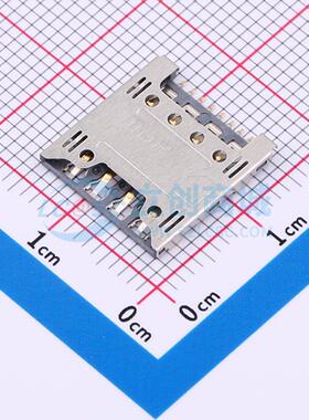 SIM卡连接器 C7093-01 SMD MicroSIM卡 MicroSIM卡 电子元器件