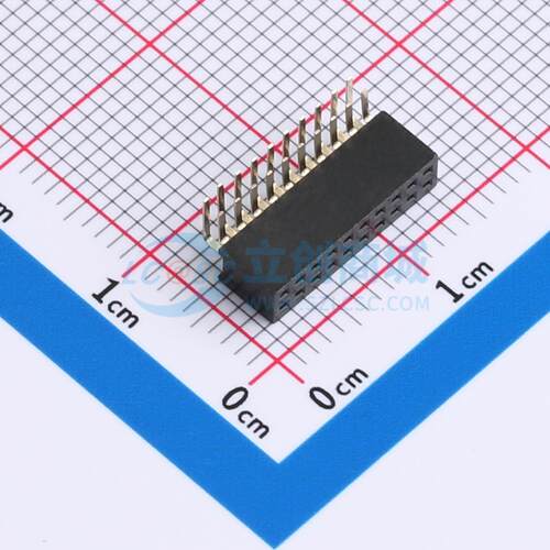排母 IPCP127F20PB28R 弯插,P=1.27mm 双排 原装 电子元器件配单