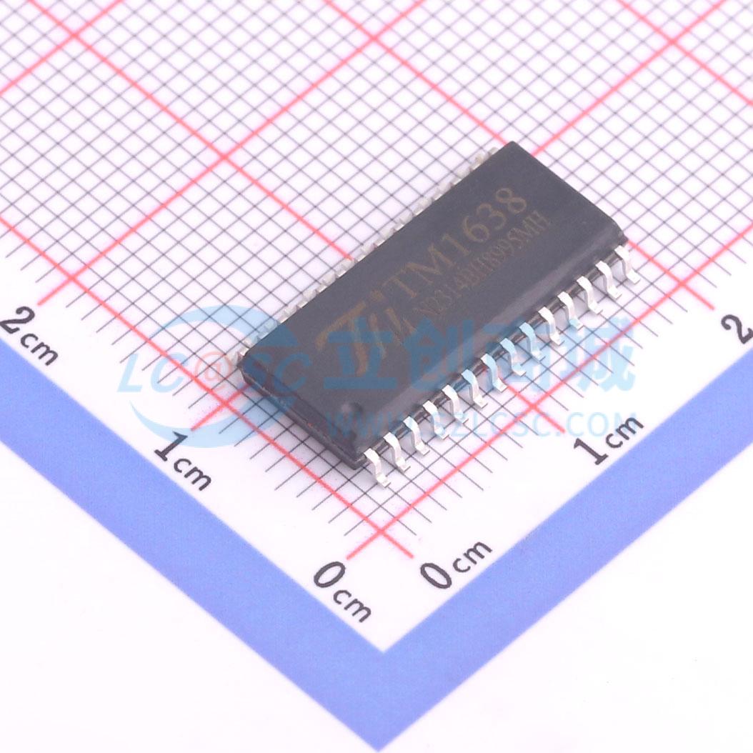 数码管驱动 TM1638 SOIC-28-300mil 原装正品 电子元器件配单