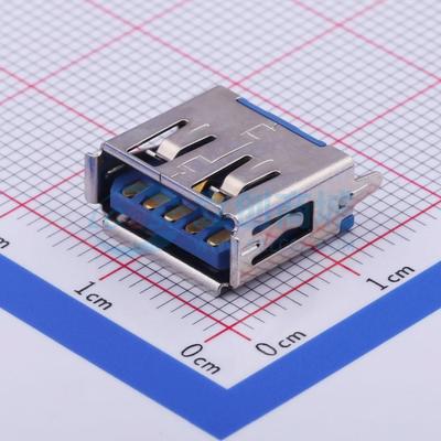 USB连接器 U233-091N-3BLPC11-S1 插件 母 直插 电子元器件配单