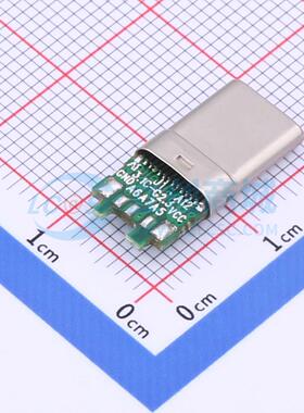 USB连接器 U261-2422N-4B0219 - 公 焊线式 原装 电子元器件配单