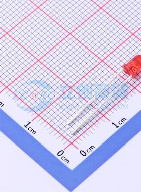 10个 发光二极管/LED 1254-10SURT/S530-A3 红色 插件,D=3mm 原装