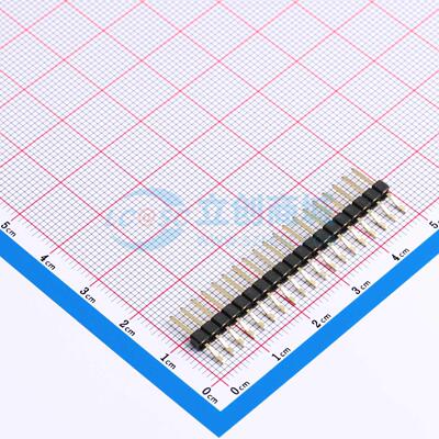 排针 X6511WRS-19H-C60D48 SMD,P=2.54mm 1x19P 方针 电子元器件