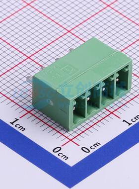 插拔式接线端子 1843622 插件,P=3.5mm 板端/插座-闭口 1x4P 原装